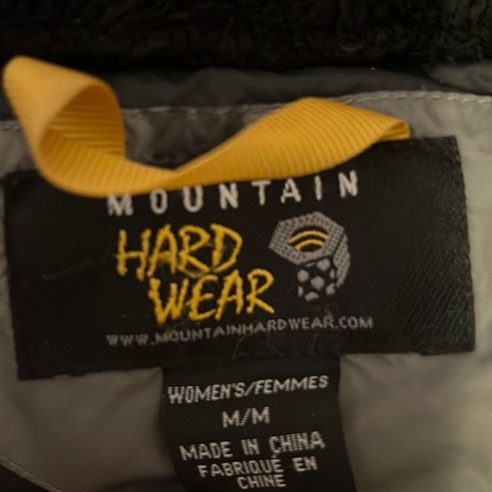 Mountain Hardware 85% Down Jacket, Size Medium - image 3